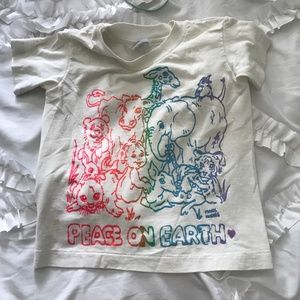 Vintage 'Peace On Earth' Custom Made Tee